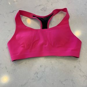 Lululemon 34A pink racer back sports bra